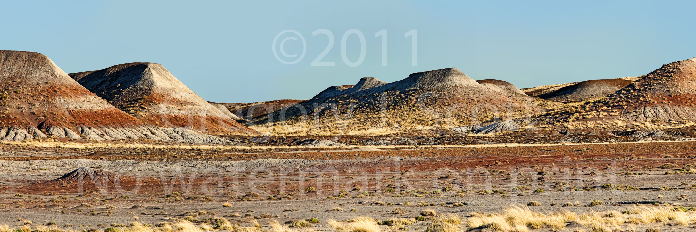 Painted Desert Hills, Photographed May 5, 2011